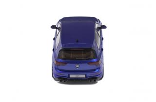Volkswagen Golf VIII R Lapiz Blue Metallic 2021 OttO mobile 1:18 Resinemodell (Türen, Motorhaube... nicht zu öffnen!)